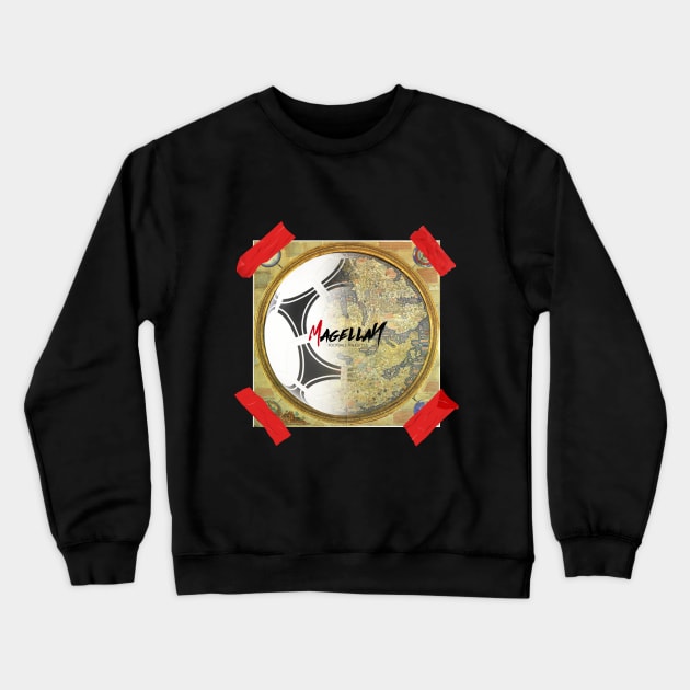 Planet Black Crewneck Sweatshirt by mgstuff